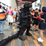 Godzilla and Ryuko Matoi Cosplay at FanimeCon 2014