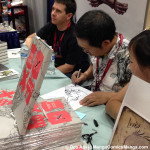 Katsuya Terada at Last Gasp, San Diego Comic-Con 2014