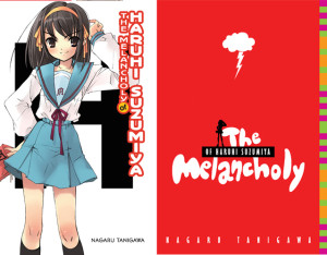 The Melancholy of Haruhi Suzumiya (novels) by  Nagaru Tanigawa