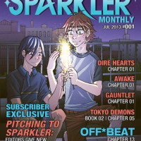 New Manga and More Magazine Sparkler Monthly Debuts